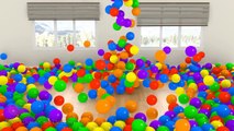 NEW Crazy Ball Pit Show 3D for Kids to Learn Colors with Giant Surprise Eggs Balls [DuckDu