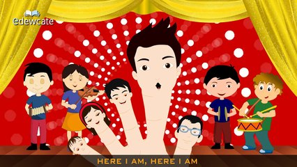 Edewcate english rhymes The Finger Family Nursery Rhyme with New Lyrics