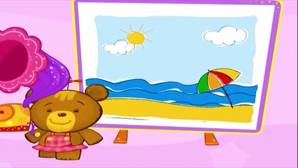 Музыкальные мультики: Медвежонок Бенни! Музыка для малышей Дождливый день!