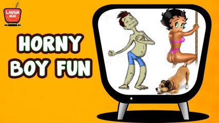 Funny Dance of Horny Guy | Laugh Here TV