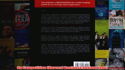 On Competition Harvard Business Review Book