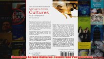 Managing Across Cultures Issues and Perspectives
