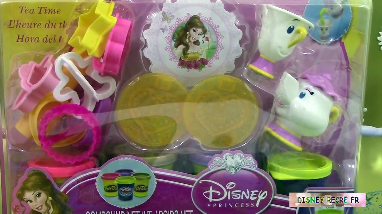 Pâte à modeler Princesse Belle Lheure du Thé ♥ Play Doh Belle Tea ⓅⒶⓇⓉy ⓋⒾⒹéⓄ ⓋⒾⒹéⓄ