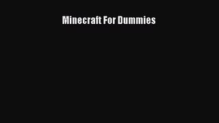 [PDF Download] Minecraft For Dummies [PDF] Online