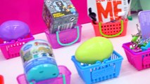 Shopkins Baskets Filled with Egg Surprise Toys, Fashems, Minecraft Blind Bags   More Cooki