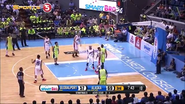 GLOBALPORT VS ALASKA - Q3 Philippine Cup 2015-2016 - Semis Game 5