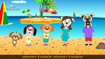 The Finger Family Dog Family Nursery Rhyme | Kids Finger Rhymes Songs
