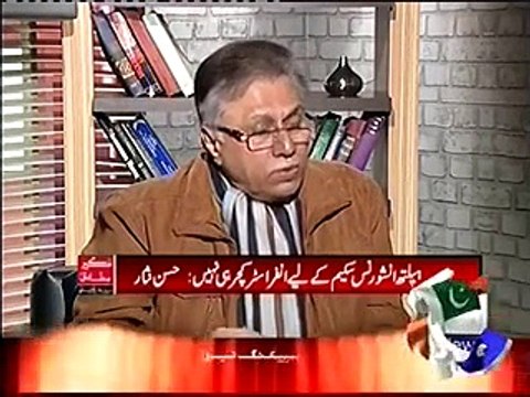 Mere Mutabiq with Hassan Nisar - 3 January 2016- Jazzi Collection
