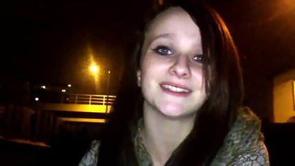 White Girl singing Indian song