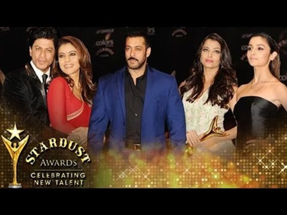 Stardust Awards 2015  Red Carpet | Shahrukh Khan, Salman Khan, Kajol