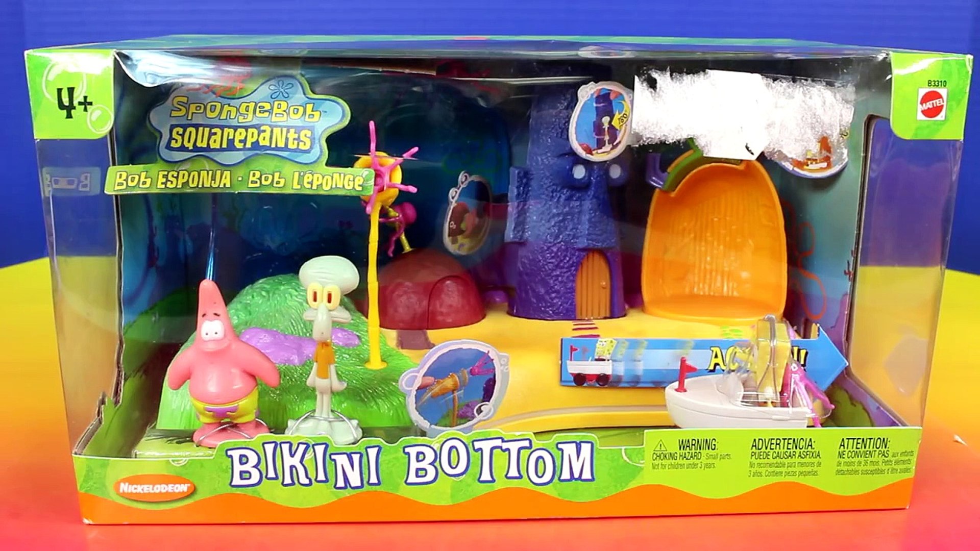 bikini bottom playset