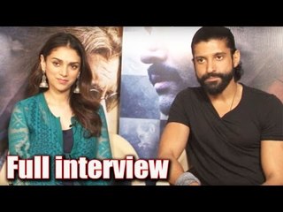 Interview With Farhan Akhtar & Aditi Rao Hydari For Film Wazir | Full HD