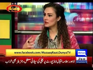 Iftikhar thakur ecposes PML-N rigging on face of Marvi memon