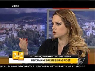 7pa5 - Reforma ne Drejtesi nen kenveshtrimin e PD - 13 Janar 2016 - Show - Vizion Plus