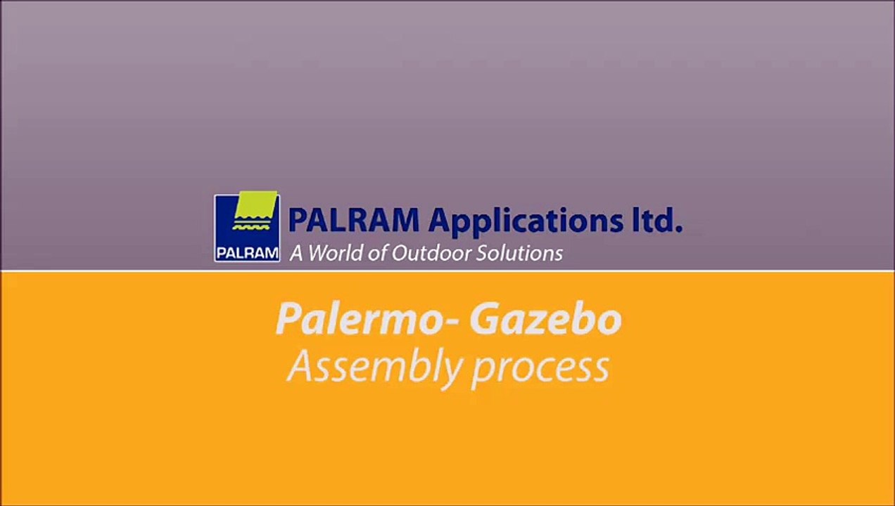 Montaż metalowej altany Palermo Palram - Ogrodosfera.pl