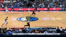 LeBron James Epic SICK Karl Malone Slam Dunk  Cavaliers vs Mavericks  January 12 2016  2016 NBA