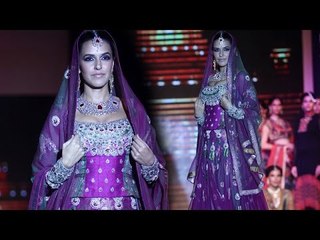 IIJW 2014  Neha Dhupia Looks mesmerizing in an Indian Ensemble