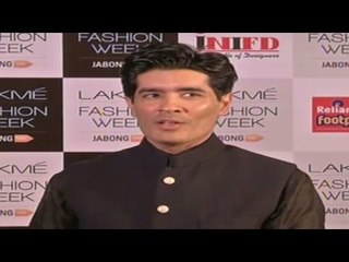 Manish Malhotra Visit @ LFW 2014