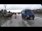 5 makina përfshihen në aksident në Lushnje- Rrogozhinë - Ora News- Lajmi i fundit-