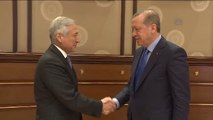 Cumhurbaşkanı Erdoğan, Şili Dışişleri Bakanı Munoz'u Kabul Etti