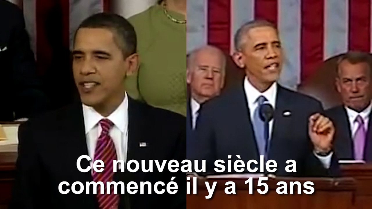 Les discours d'Obama au Congrès : de la crise financière à la menace d'ISIS