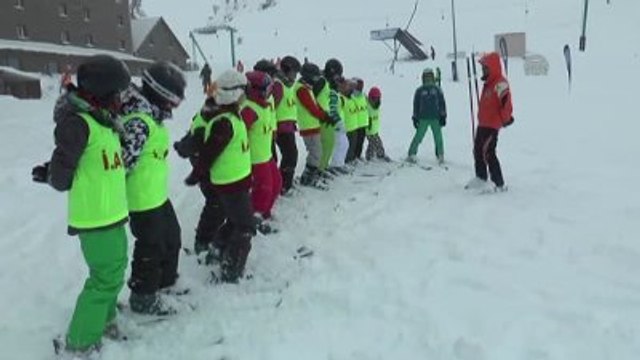 Kartalkaya ve Gölcük'te Kar Yağışı