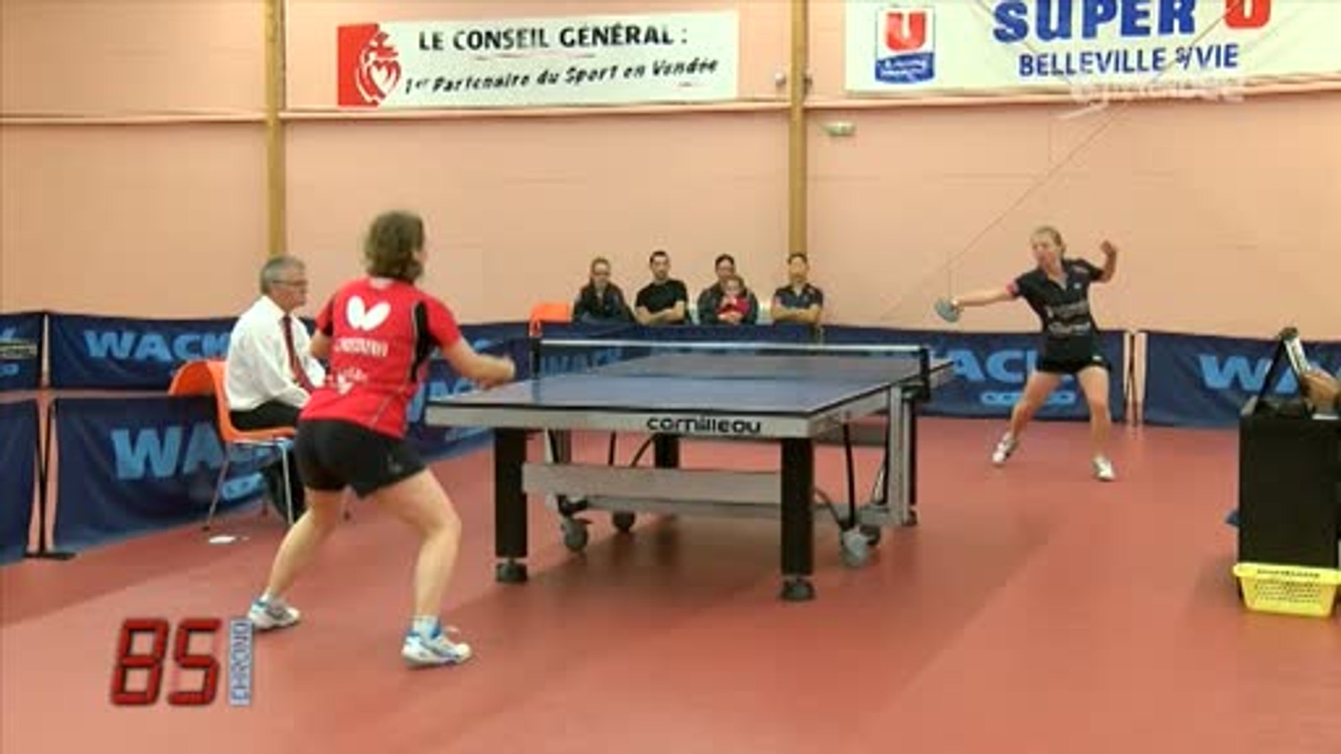 Tennis de table. N1F : Beaufou vs Chesnay-Rambouillet (5-8) - Vidéo  Dailymotion