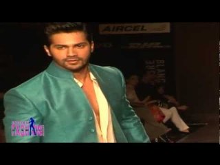 Varun Dhawan & Siddharth Malhotra at Lakme Fashion Week