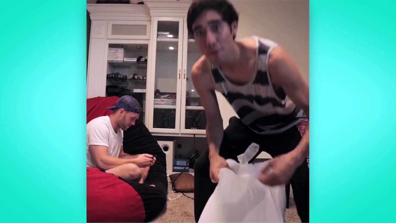 Pillow Fight with Zach King