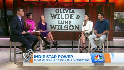 Olivia Wilde, Luke Wilson: ‘We Felt Lucky’ To Be In ‘Meadowland’ | TODAY