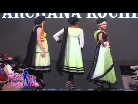 Sayali Bhagat Walks on Ramp With Models
