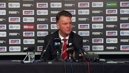 Louis van Gaal & Steve McClaren on Newcastle 3 - Man United 3