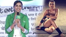 Parineeti Chopra Talks About Her Slim And Prim Avatar At Whisper Ultra Launch