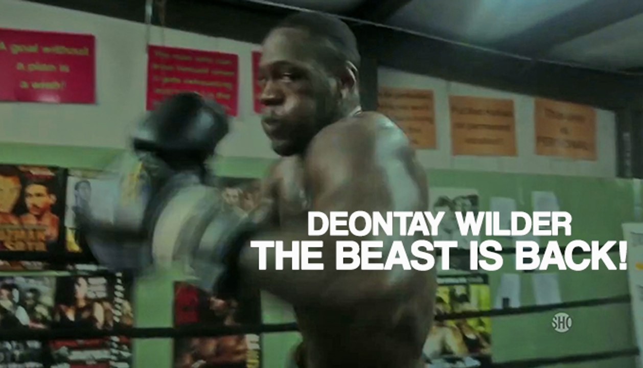 Deontay Wilder Goes Into An Insane Beast Mode While Training For Szpilka