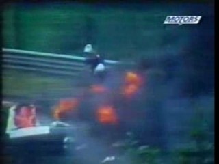 F1 Crash - Laudas 1976