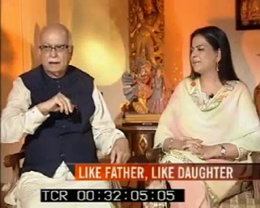 Barkha Dutt interviews L.K. Advani for NDTV - Part 4