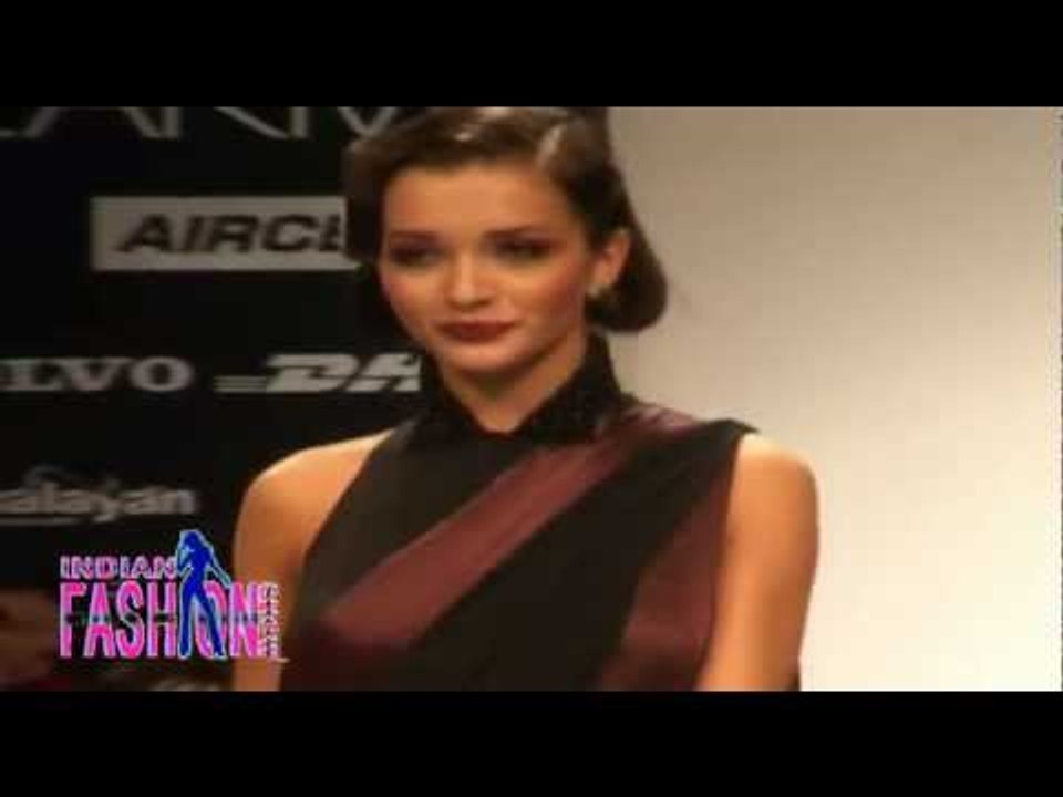 Amy Jackson on RampParnia Qureshi