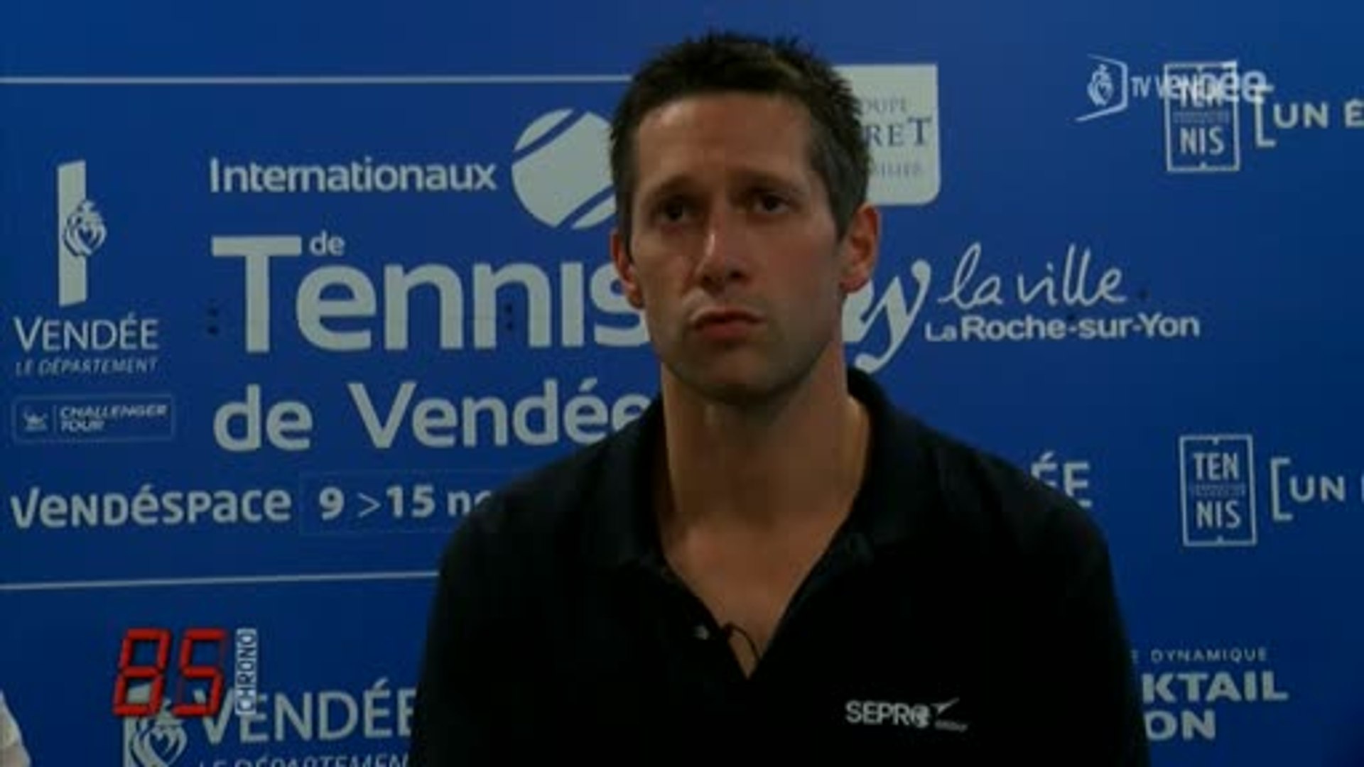 Internationaux de Tennis de Vendée : Interview de G. Menguy - Vidéo  Dailymotion