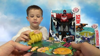 Шарик бегемотик и Трансформеры от Хасбро распаковка игрушек Transformers by Husbro toys and ballon