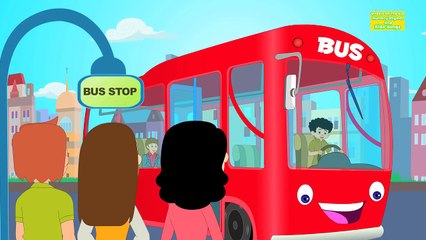 Cup Cake Wheels On The Bus | Nursery Rhymes For Kids And Childrens