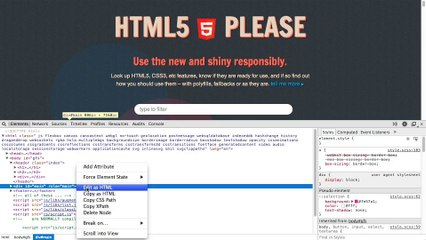 Chrome Developer Tools - 2-1-Elements