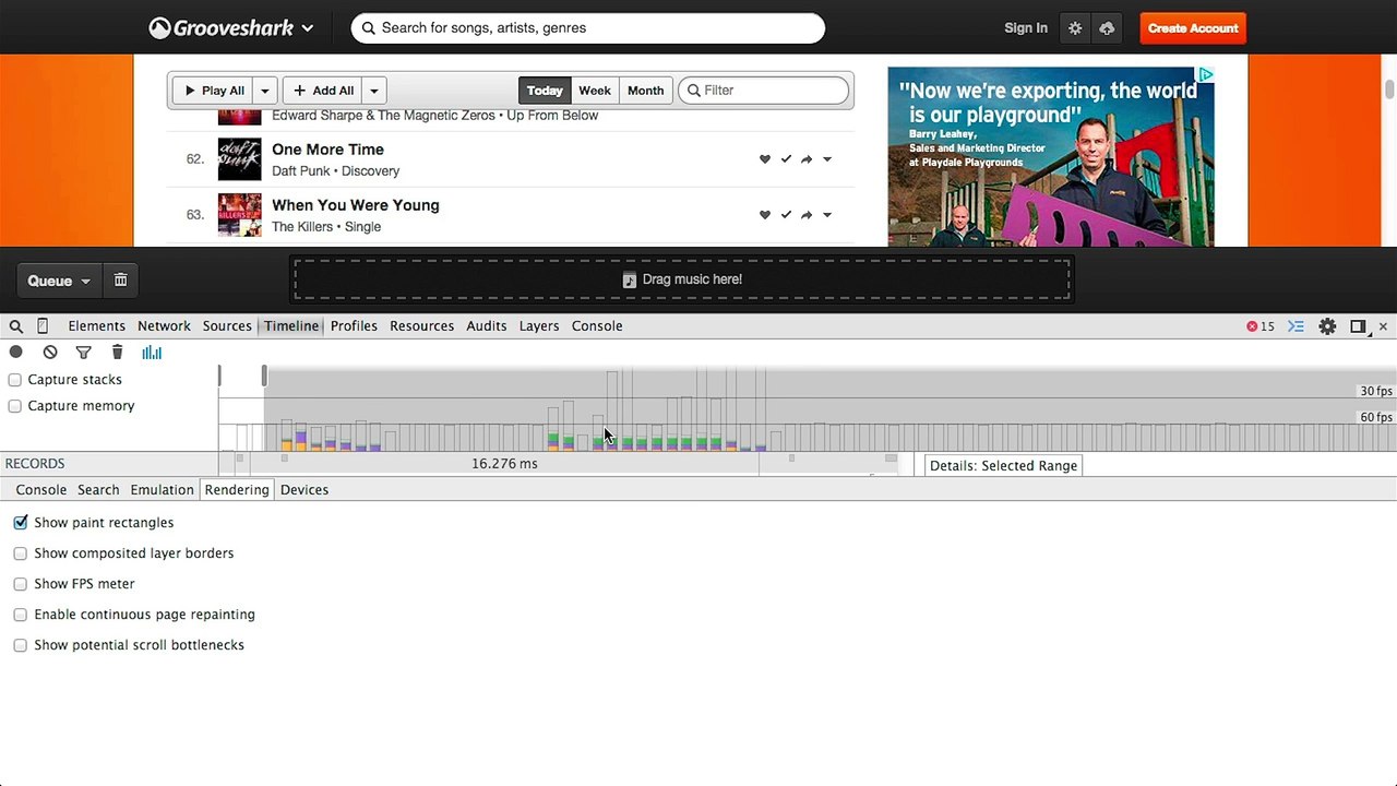 Chrome Developer Tools - 3-4-Layers and Rendering