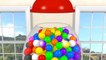 NEW Gumball Machine 3D for Children to Learn Colors Kids Balls Surprise Learning [DuckDuck