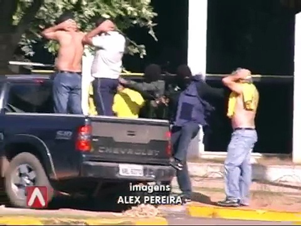 ASSALTO AO BANCO DO BRASIL 2010 REPORTER QUASE ATINGIDO