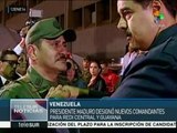 Maduro encabeza acto de transmisión de mando de REDI Central y Guayana