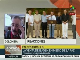 Caycedo: Venta de Isagen contradice al proceso de paz en Colombia