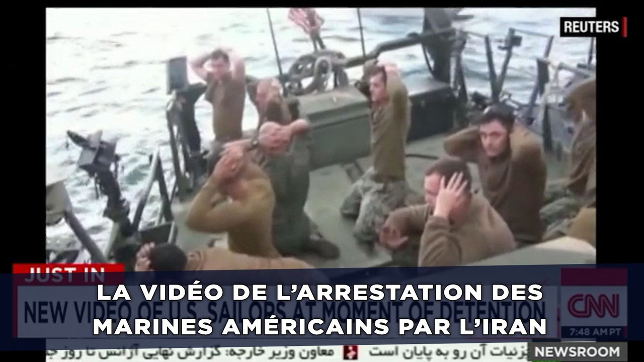 Marines américains détenus en Iran: La vidéo de leur arrestation diffusée