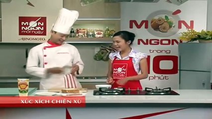 Cách làm món xúc xích chiên xù