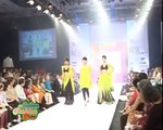 Models Saree fall at iijw Fashion Show