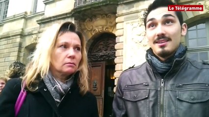 Enfants retenus en Turquie. La réaction d’Anne-Laure Colleter et de son fils à la sortie de l’audience